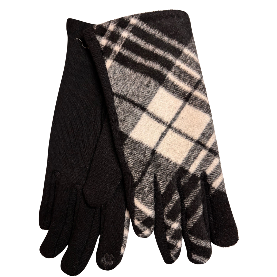 Black and White Gloves