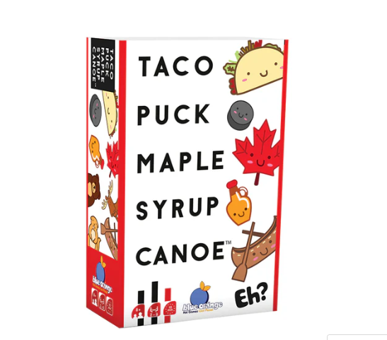 Taco Puck Maple Syrup Canoe Game