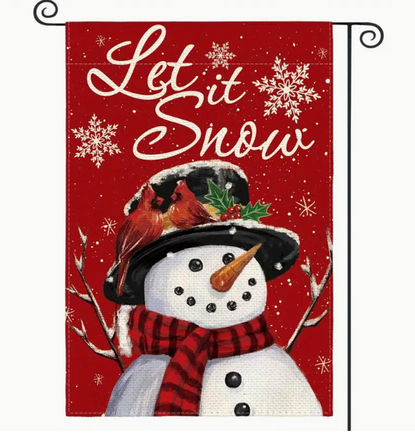 Let it Snow Flag