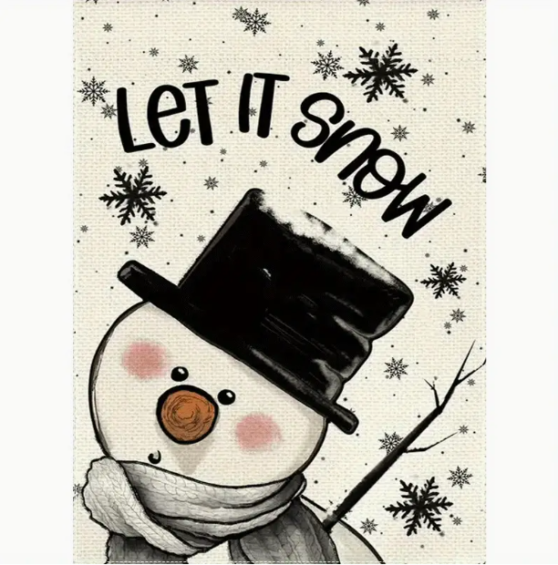 Let it Snow Flag