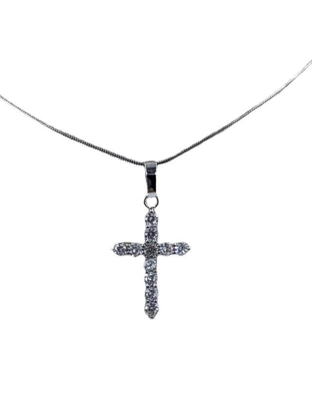 Crystal Cross Necklace