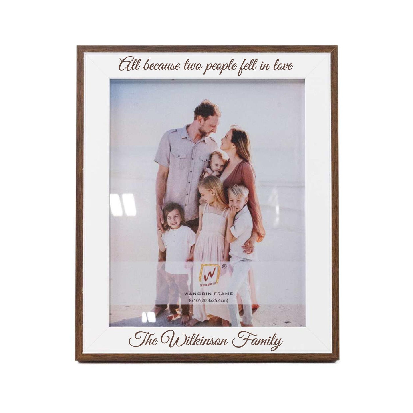 8x10 Frame includes Personalization
