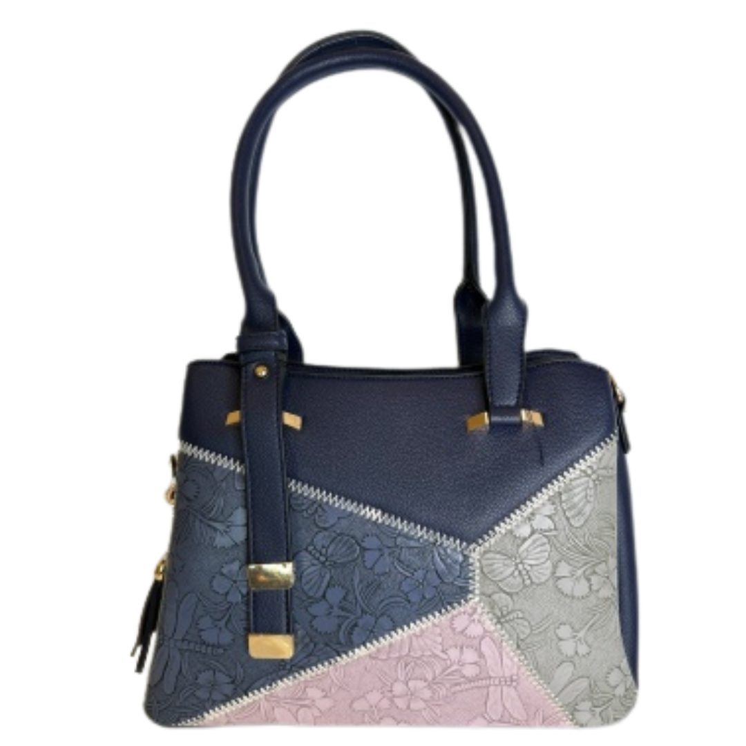 Navy 4-tone Purse