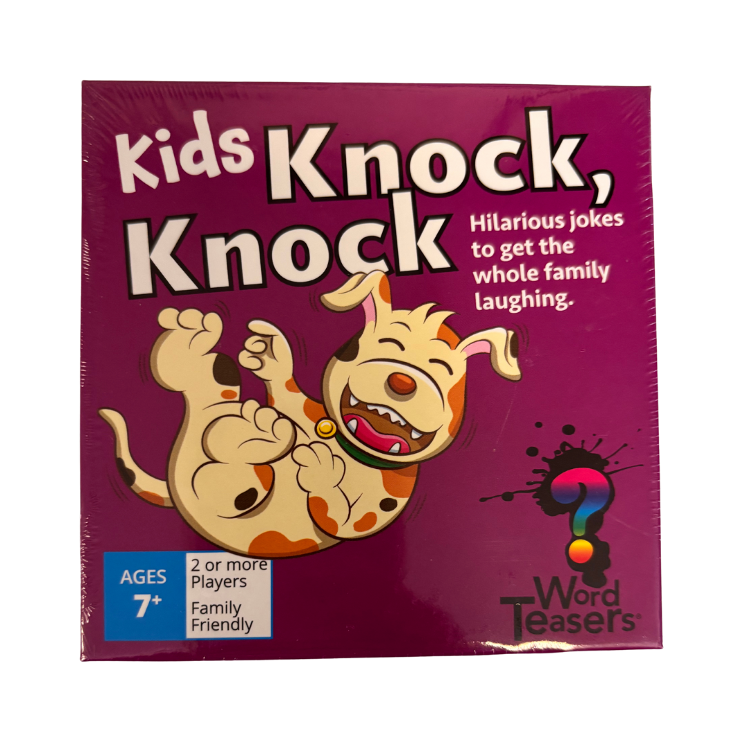 Word Teasers Knock Knock – Hilarious Family Joke Cards