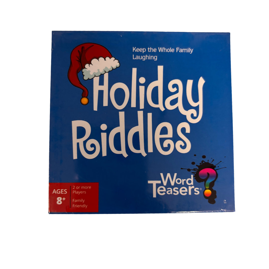 Word Teasers Holiday Riddles – Festive Family Fun Cards