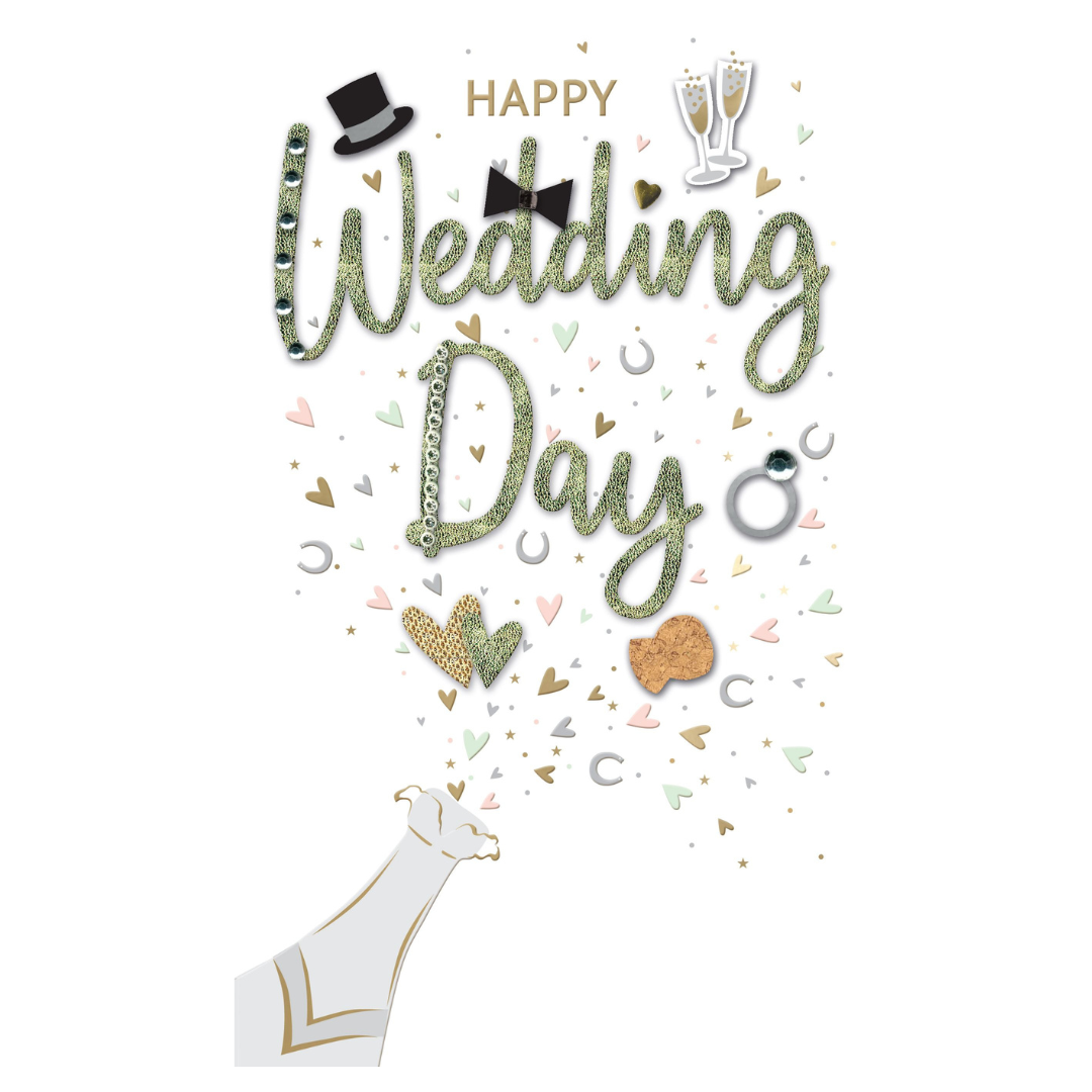 Happy Wedding Day Greeting Card