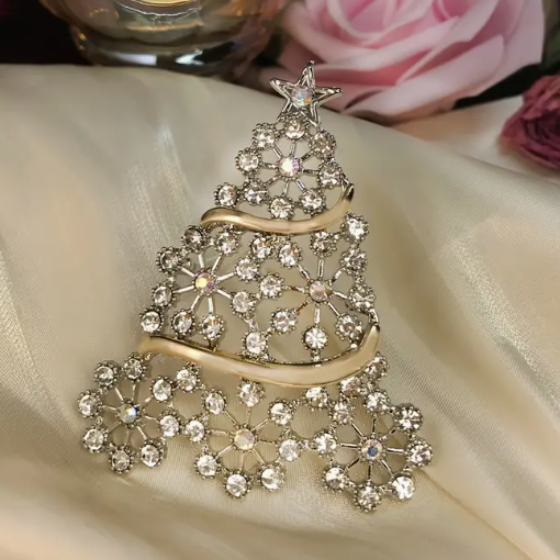 Christmas Tree Brooch