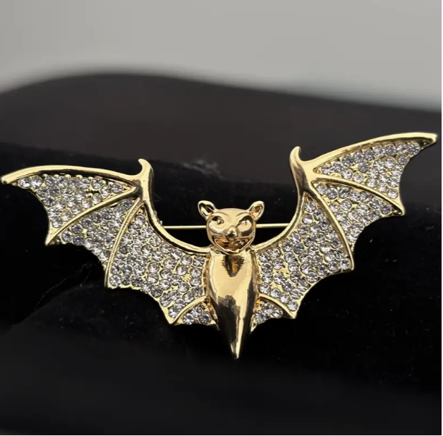 Bat Brooch