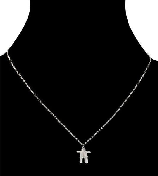 Stainless Steel Inukshuk Necklace