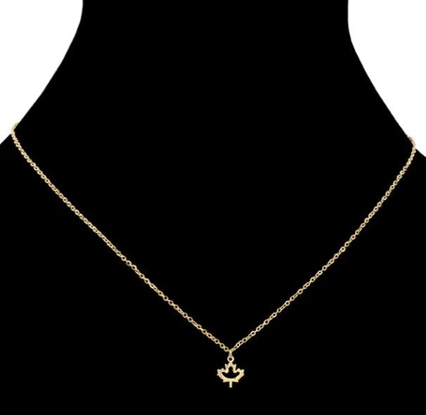 Maple Leaf Necklace