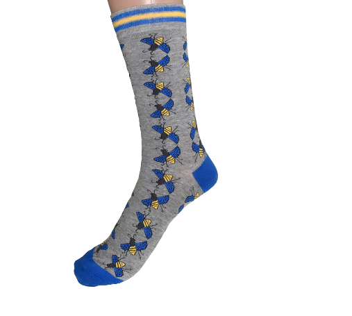 Men’s Bee Pattern Socks