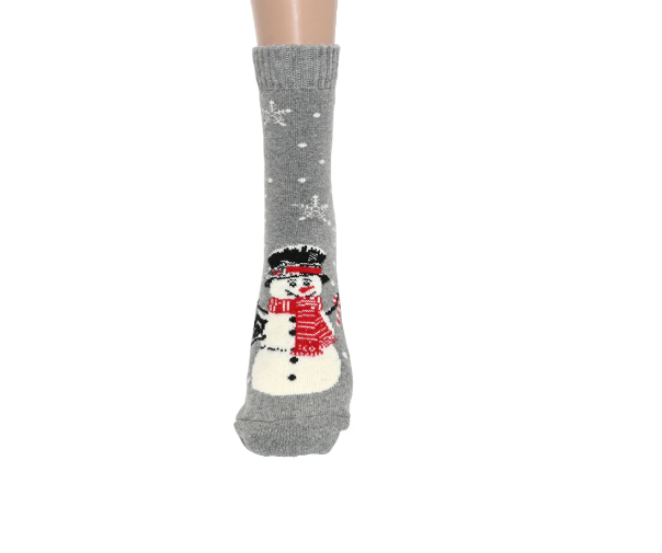 Ladies’ Snowman & Snowflake Socks