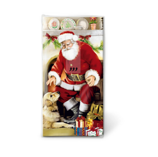Facial Tissues – Father Christmas & Puppy