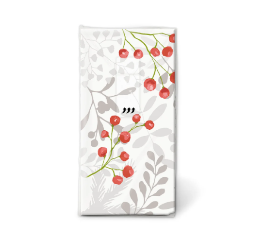 Designer Facial Tissues – Red Berries