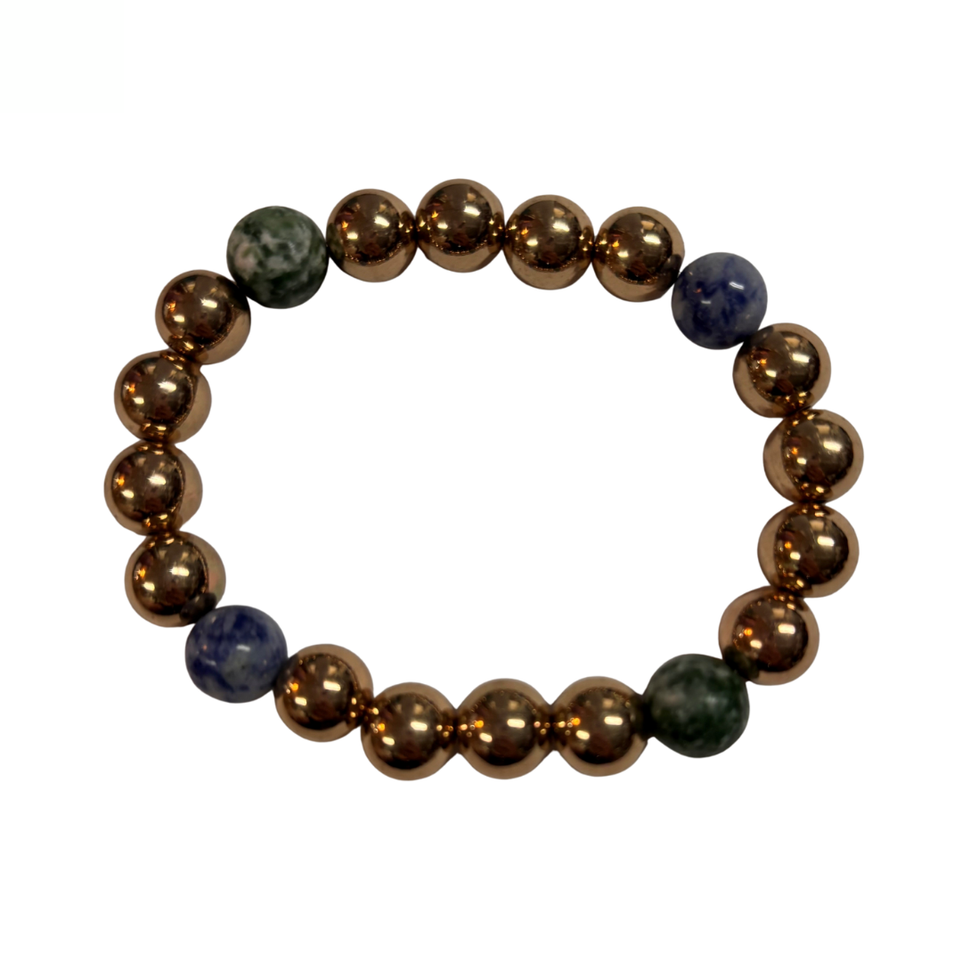Gold Beaded Bracelet