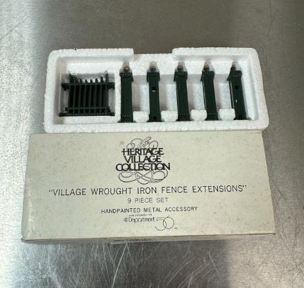 D56 Wrought iron fence extensions