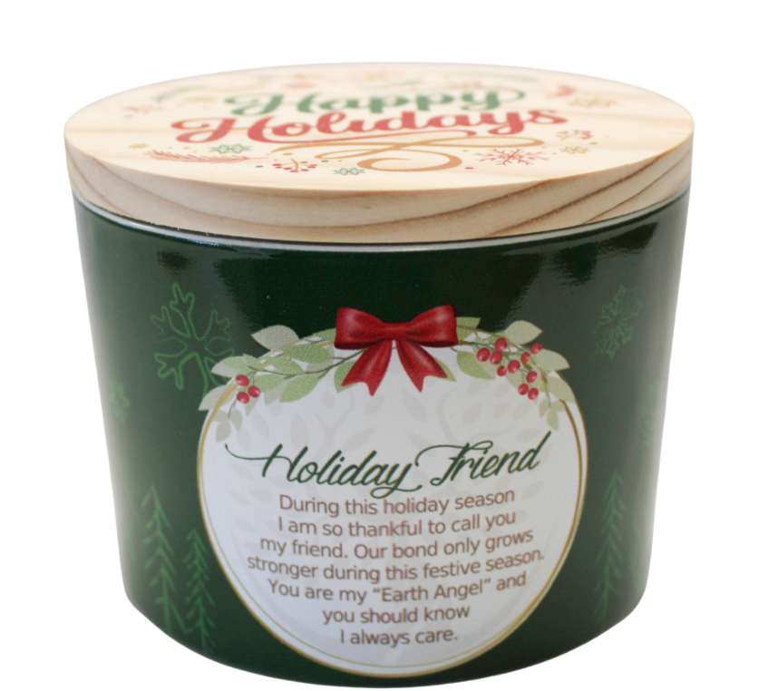 Earth Angel Christmas Candle – Holiday Friend