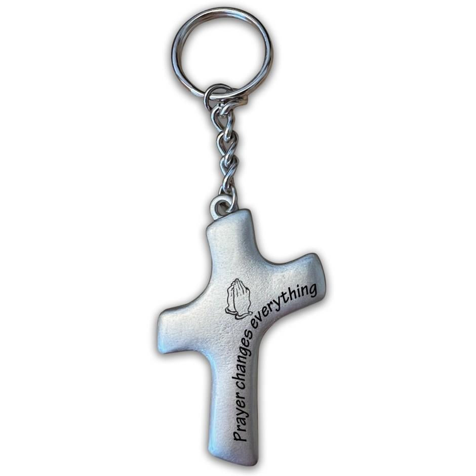 “Prayer Changes Everything” Palm Cross