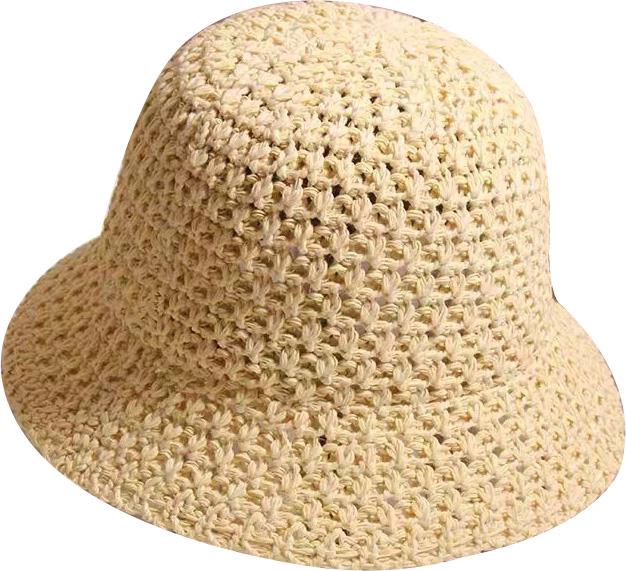 Crochet Bucket Hat with Adjustable Elastic Cinch – Perfect Fit