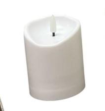 Small LED Solar Plastic Candle