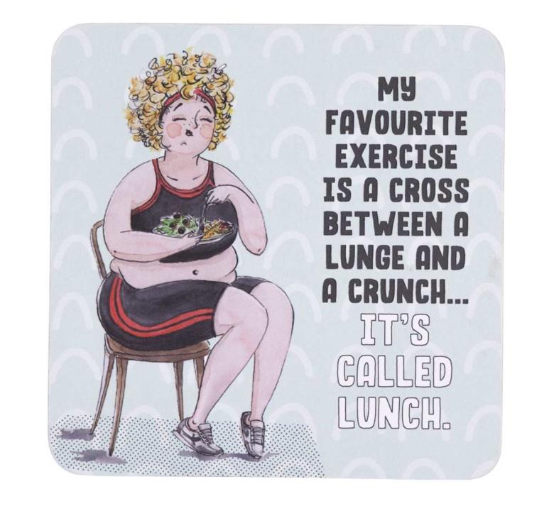 Lunch Decorative Cork Coaster
