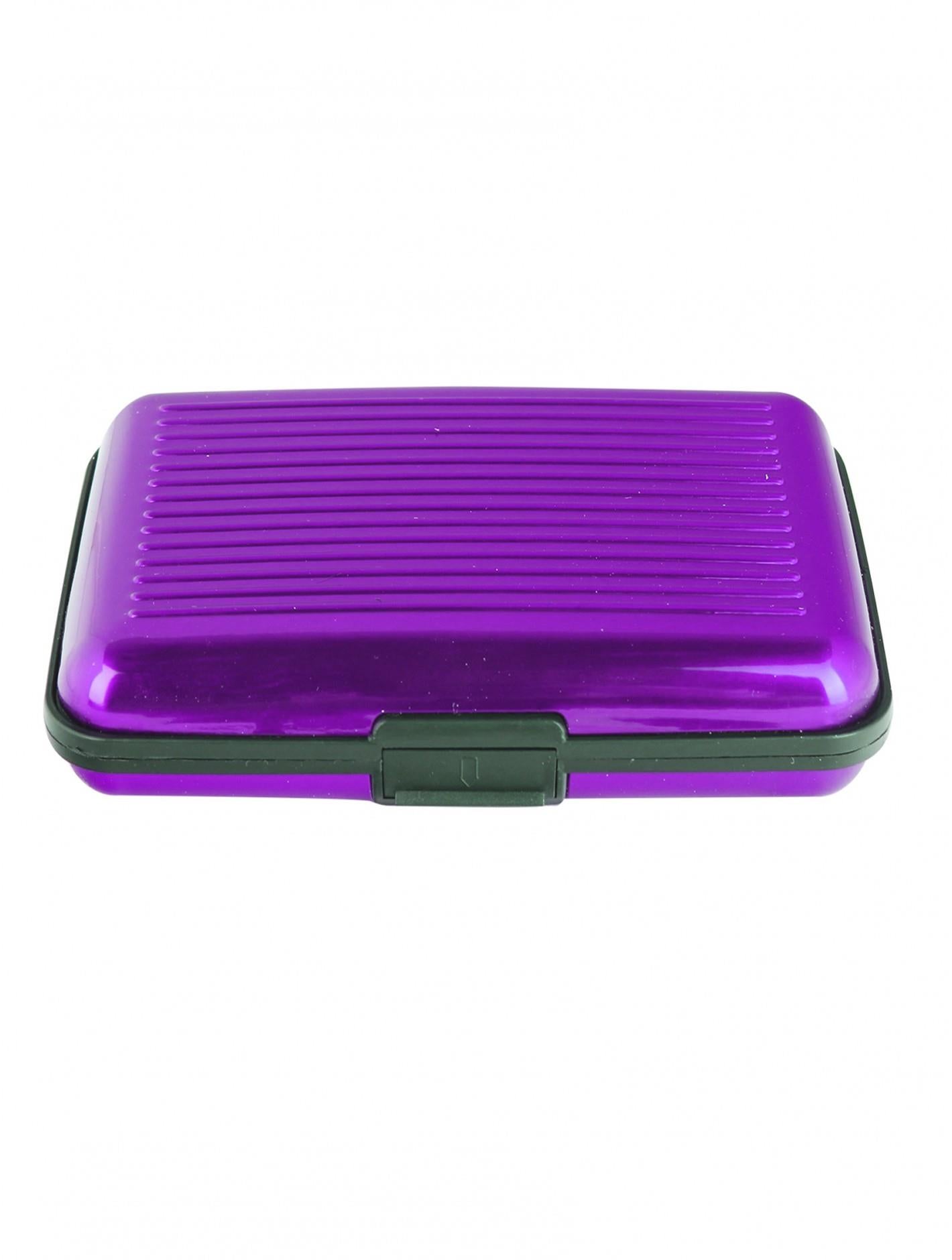 Card-Guard RFID Blocking Card Holder – 7-Pocket Aluminum Wall