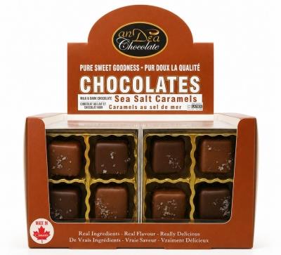 Milk Chocolate Toffee-Topped Bavarian Pretzel