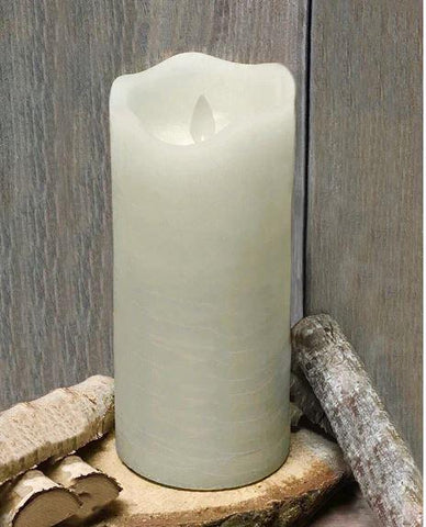 Flameless Candle Ivory 3x8-  Rubies Inc., Chatham, ON
