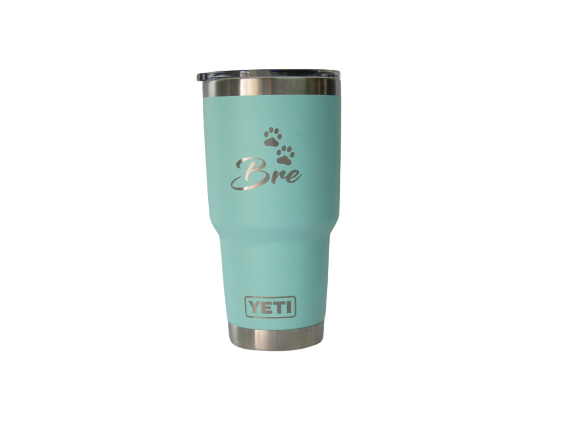 Engraving on Drinkware Brought in with Graphic