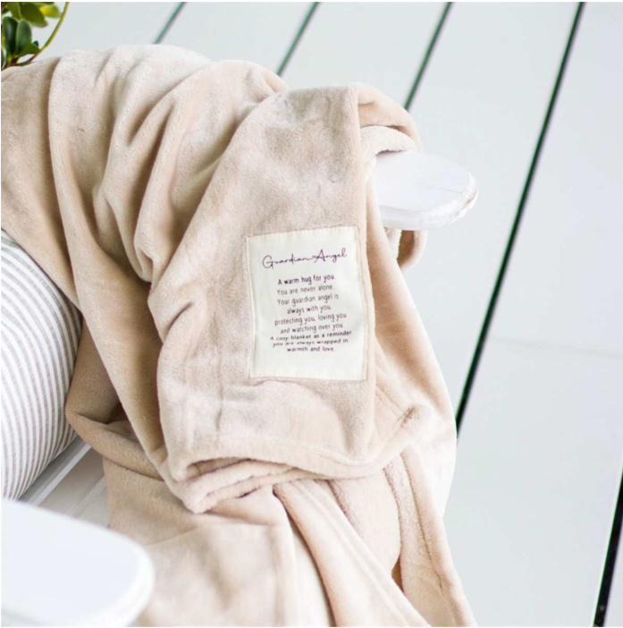 Heartfelt Guardian Angel Blanket