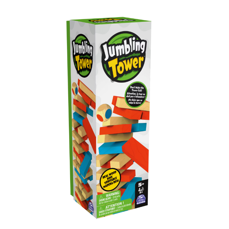 Jumbling Tower Wooden Block Game