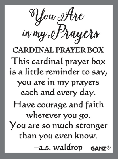 Cardinal Mini Prayer Box