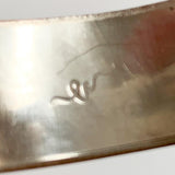 Silver Cuff Bracelet by L Carr Designs