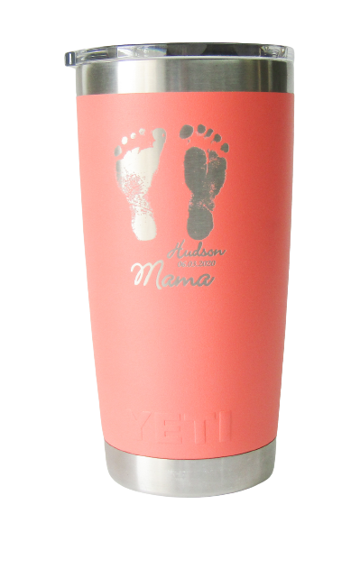 Engraving on Drinkware Brought in with Graphic