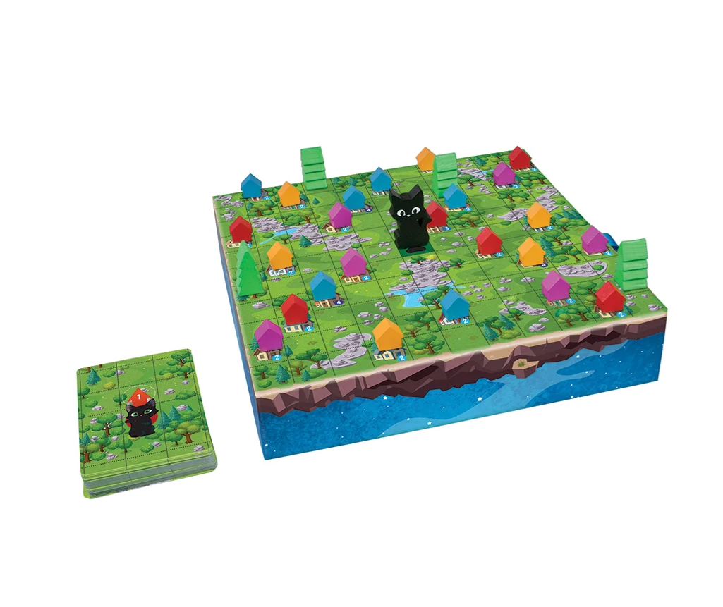 Cat Earth Board Game – Strategy & Family Game – Ages 8+