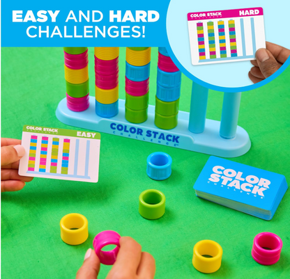 Colour Stack Challenge – Speed & Logic Puzzle Game – 1–2 Players