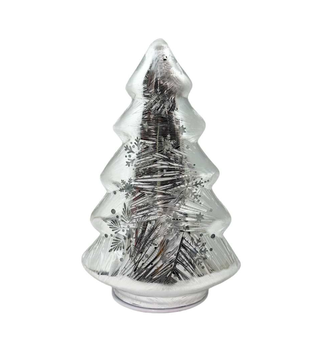 LED Silver Snowflake Tree