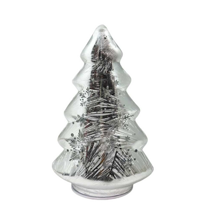 LED Silver Snowflake Tree