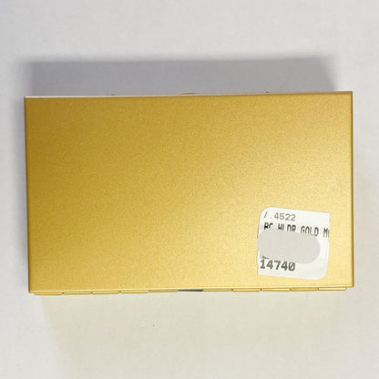 Gold Tone Card Case