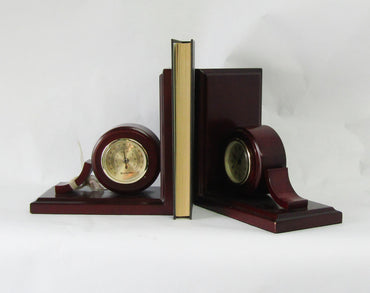Clock Bookends