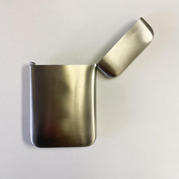 Brushed Stainless Steel Card Case