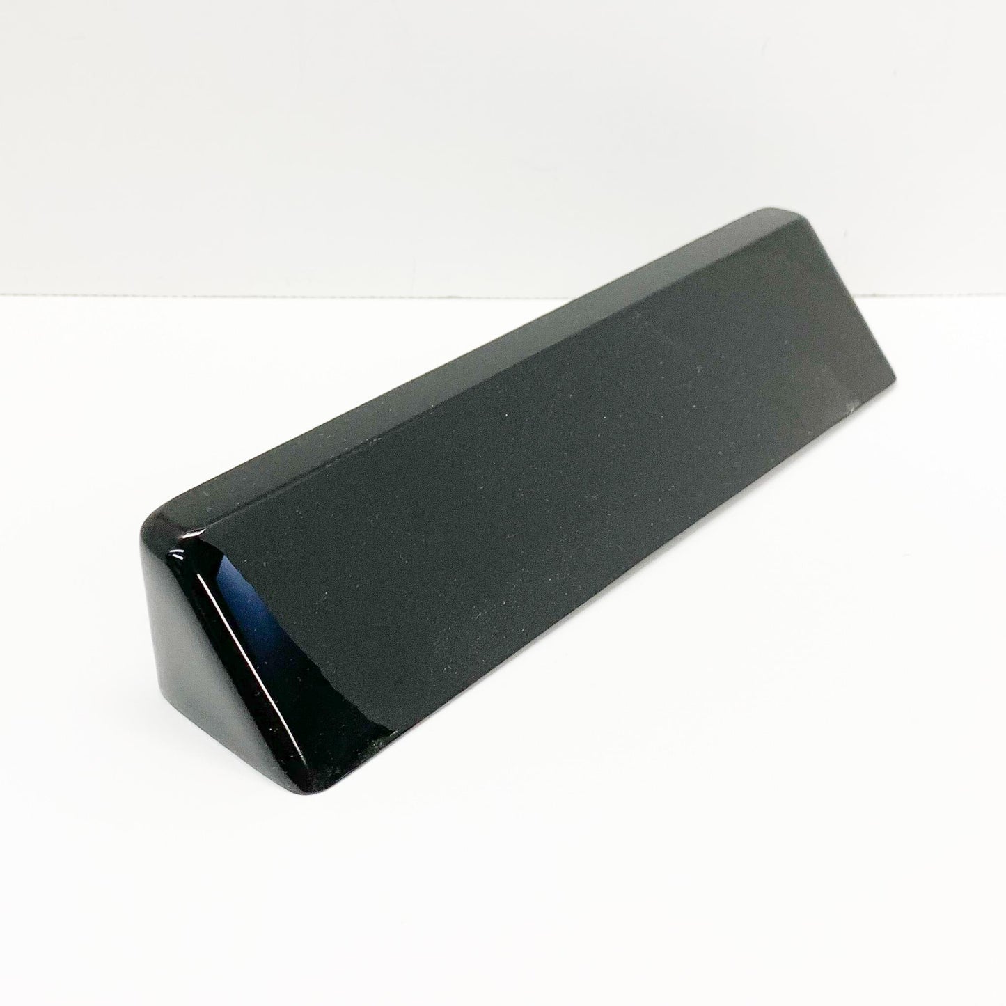 Black Piano Finish Desk Name Plate