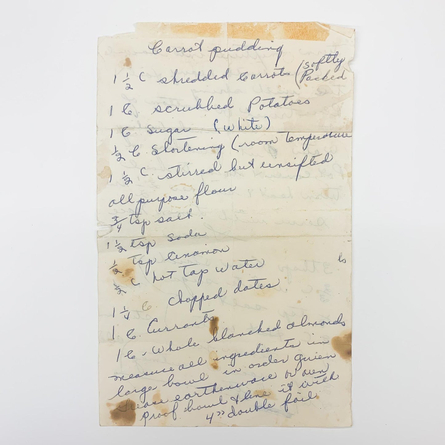 Heirloom Recipe Cutting Board