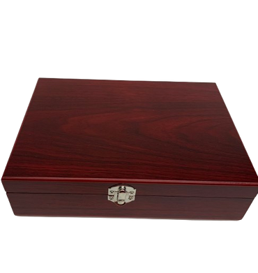 Black Flask and Glasses Box Set
