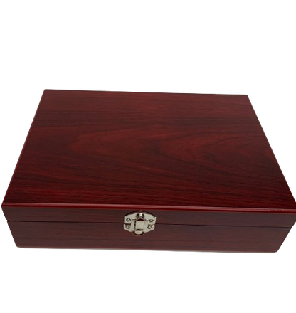 Black Flask and Glasses Box Set