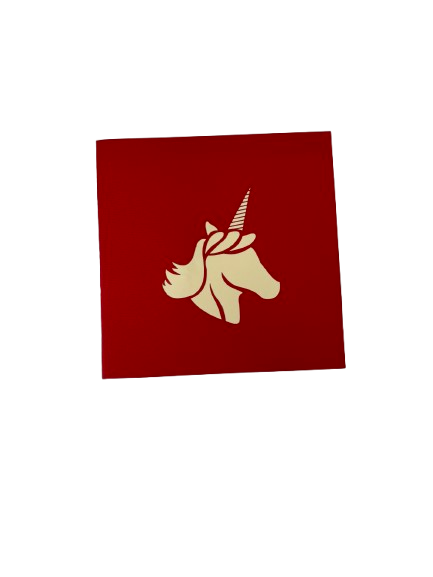 Unicorn Pop Up Greeting Card