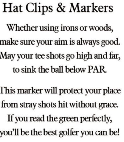 Doctor's Orders Hat Clip with Ball Marker