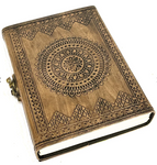 Celtic Heart Leather Journal
