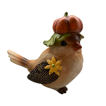 Birds in Harvest Hats