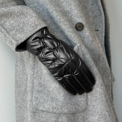 Puffer Black Gloves
